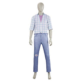KPop Demon Hunters (2025) Jinu Saja White Shirt Trousers Set Cosplay Costume